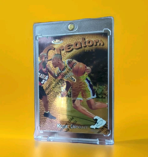 🔥 KOBE BRYANT 1997 Topps Finest Creators Gold 323 CR18 Rare NBA HOF 2nd Year 🔥