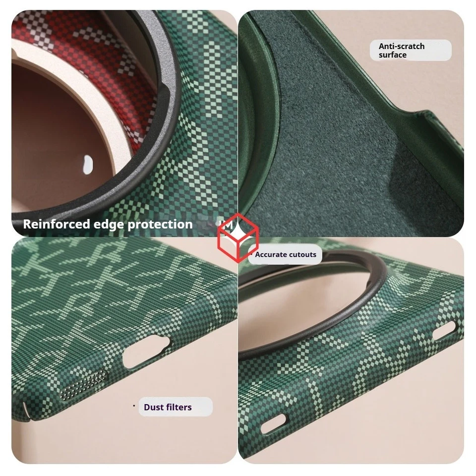 Huawei Mate60/70 Series Ultra-Thin Retro  Carbon Fiber sensation Shockproof Case - Image 3 of 4