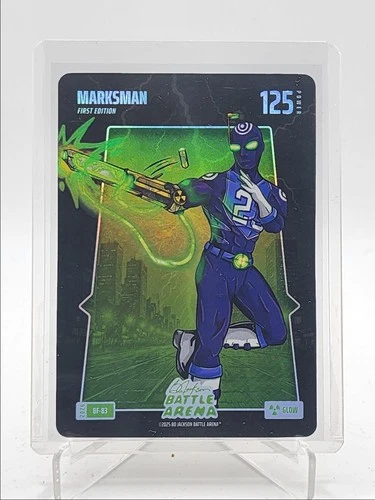 LAURI MARKKANEN MARKSMAN 2026 BO JACKSON BATTLE ARENA GLOW FIRST FOIL A Q5918