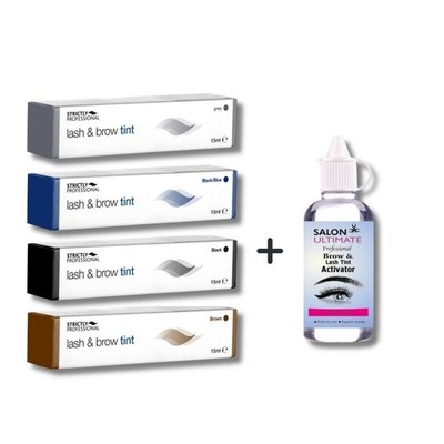 Streng professionelle Wimpern- & Augenbrauenfärbung Tönung oder Tönung Entwickler kostenloser Versand