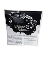 1975 Rolls Royce Phantom II Sedanca Coupe 1/8 Model Kit Vintage Mini Print Ad