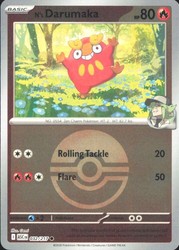 N's Darumaka 032/217 Ascended Heroes Poké Ball Reverse Holo