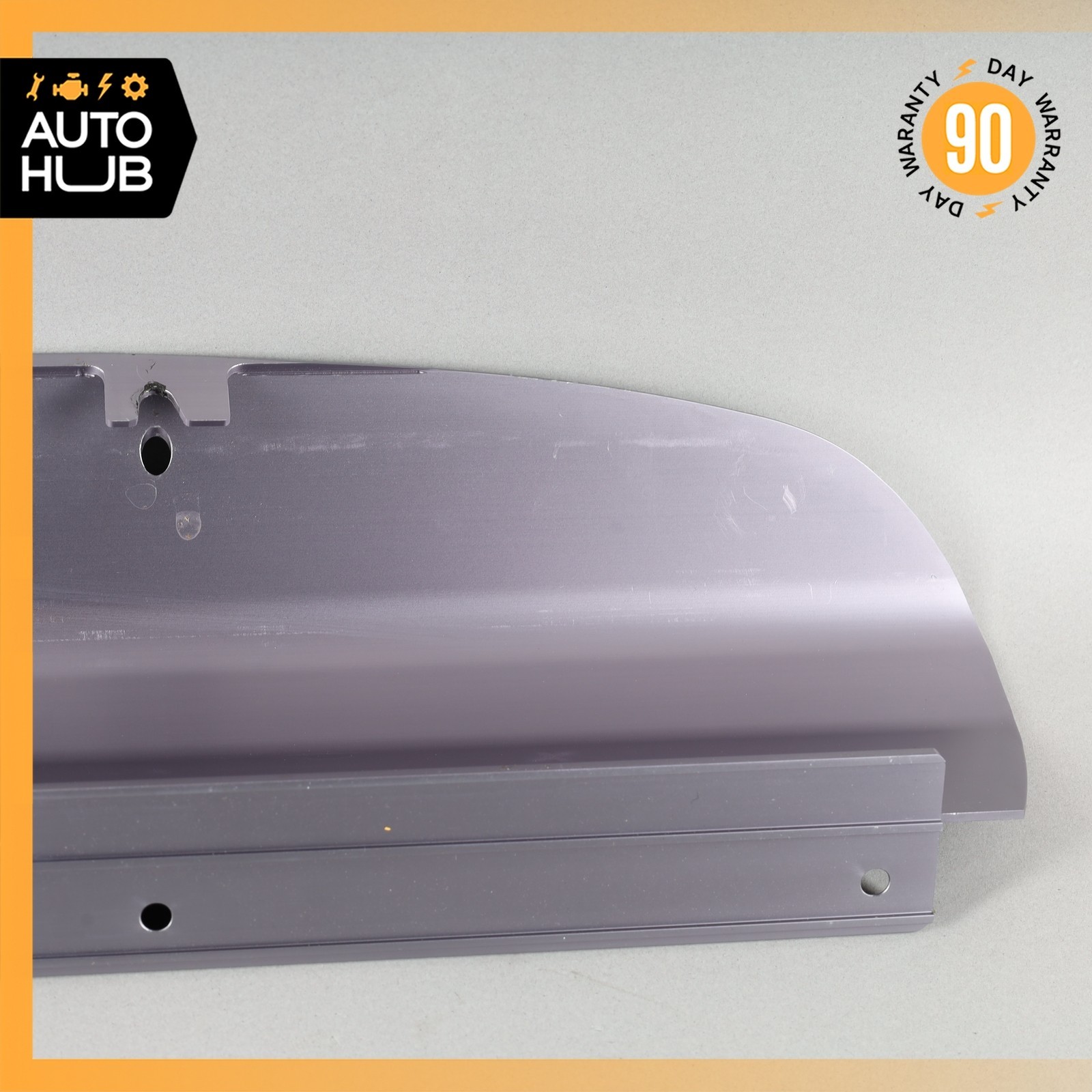 05-16 Aston Martin DB9 Trunk Lid Lock Latch Cover Trim Panel OEM 34k