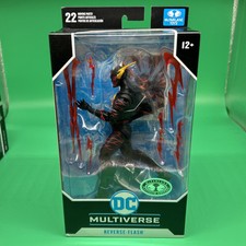 MCFARLANE DC MULTIVERSE - REVERSE - FLASH THE NEW 52 - PLATINUM EDITION In Hand