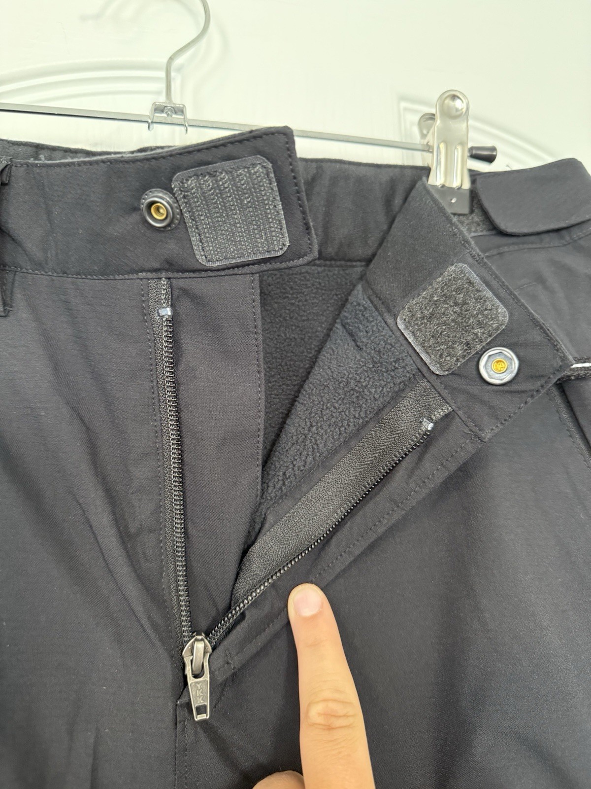 REI CO-OP Kids Ski Pants Fleece Lined Black XL(18)