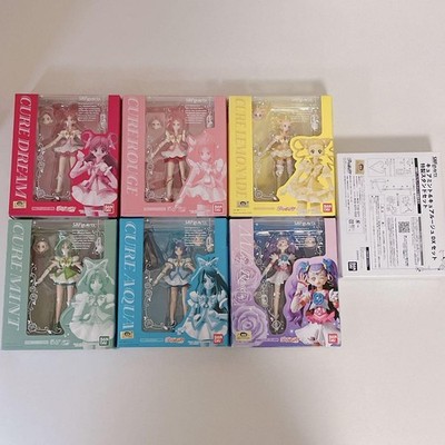 S H Figuarts Yes Precure 5 Go Go Full Set Cure Mint Milky Rose Komplett