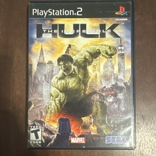 SEGA Hulk The Incredible Hulk Sony PlayStation 2 PS2 T NTSC-U/C (US/CA)