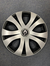 Produktbild - 4 Alu-Design Radkappen in 14 Zoll "TOP MIX Ring" Schwarz/silber für Renault