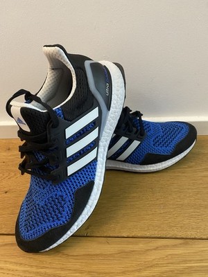 Adidas UltraBoost 1.0 Bright Royal Crystal White Core Schwarz Gr. 42 2/3, UK 8.5