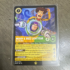 Disney Lorcana Woody Buzz Lightyear - Best Buddies 28/204 EN
