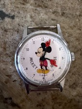 Mickey Mouse Watch Vintage Red gloves Yellow shoes