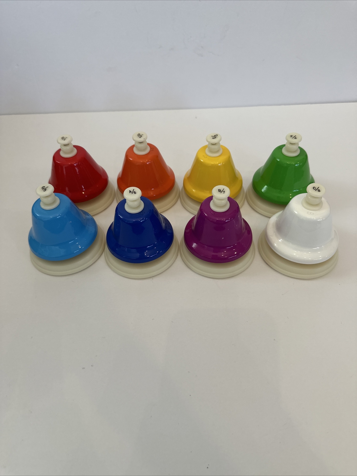 Chroma Notes Deskbells Handbells Diatonic Scale Set Of 8 eBay
