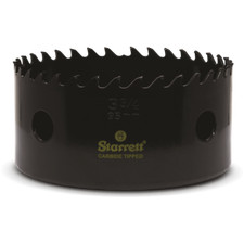 Image of Starrett Tungsten Carbide Tipped Hole Saw 95mm