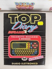 TOP DIARY INFRARED DIARIO AGENDA ELETTRONICO GIG CON 3 VIDEOGAMES HAND HELD GAME