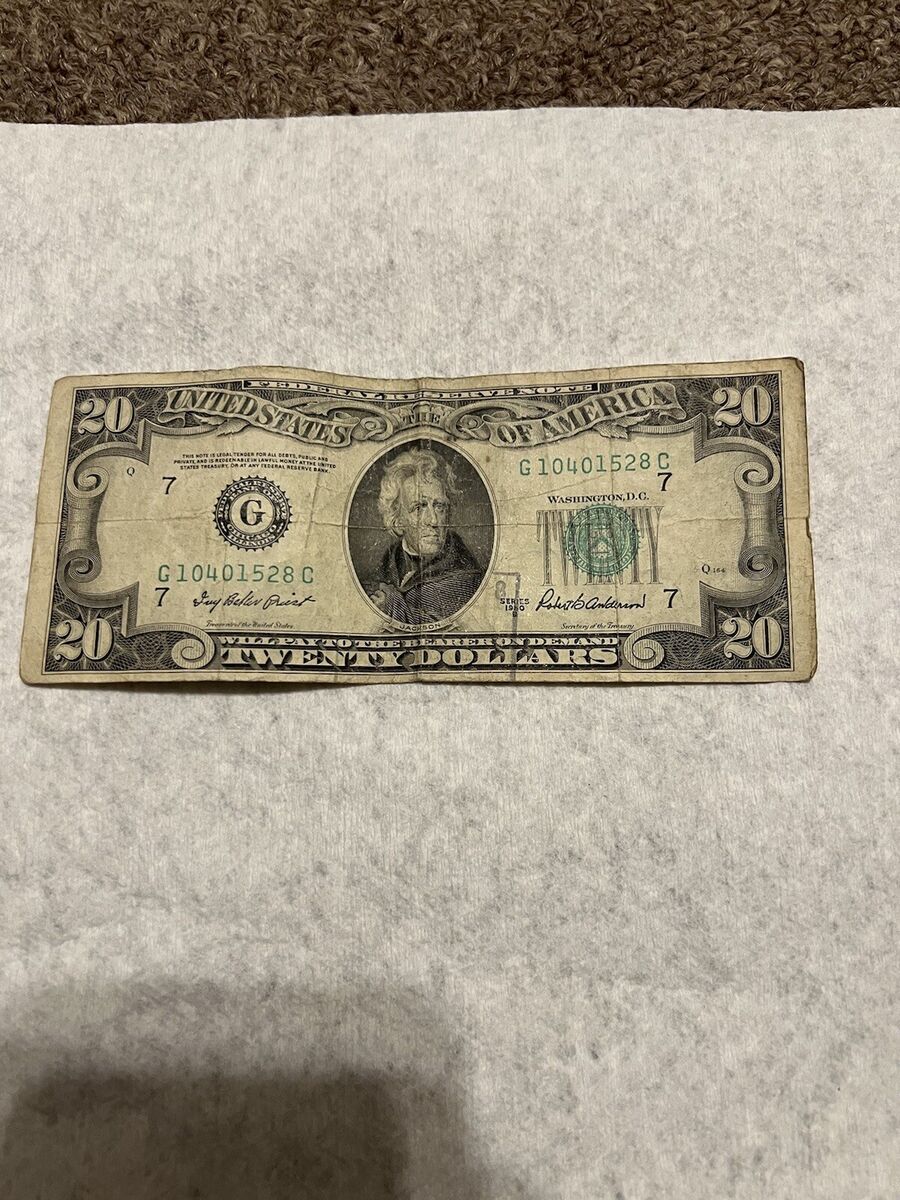Twenty Dollar SERIES 1950 B | eBay Twenty Dollar SERIES 1950 B | eBay