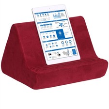 Tablet Pillow Stand, Multi-Angle Pad Holders for Lap, Pad Bed Stand Phone Holder