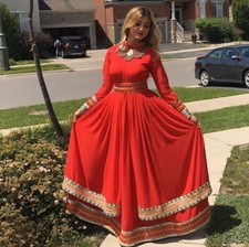 Embroidery Afghani dress for girl - Afghani style dress - Afghani dress for girl