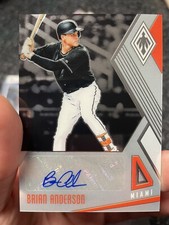 2018 Panini Chronicles Phoenix Signatures Brian Anderson #PS-BA Rookie Auto 🔥⚾️