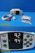 2012 Masimo Set Rad 87 Rainbow Monitor W/ SpO2 Cable W/ Sensor & Mount ~ 27644