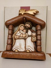 Thun Krippe Familie Wandbild - Presepe Famiglia Formelle bianco