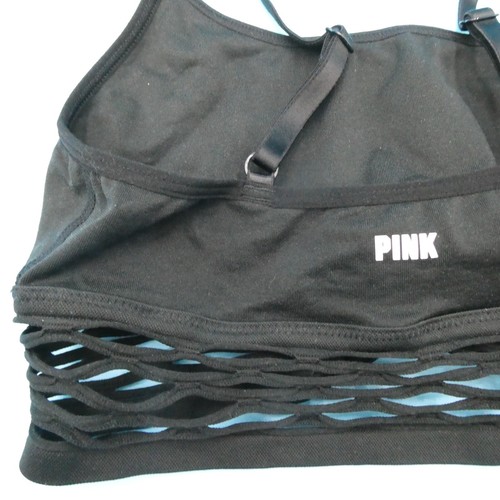 Victorias Secret Bra Small Cool & Comfy Black Unlined Wireless Pullover Lingerie - Picture 6 of 6
