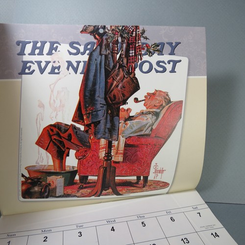2014 Saturday Evening Post 13 Month Calendar Business Handouts - Picture 4 of 7
