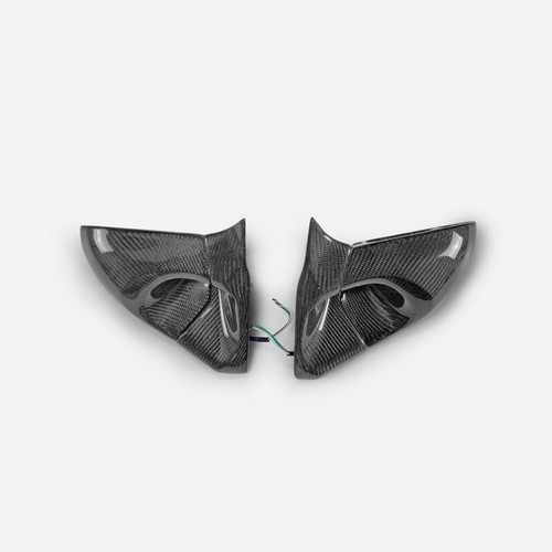 Carbon Fiber Aero Mirror Side Mirror Rearview 2 Pcs For Toyota JZX100 Cresta RHD - Imagen 2 de 10
