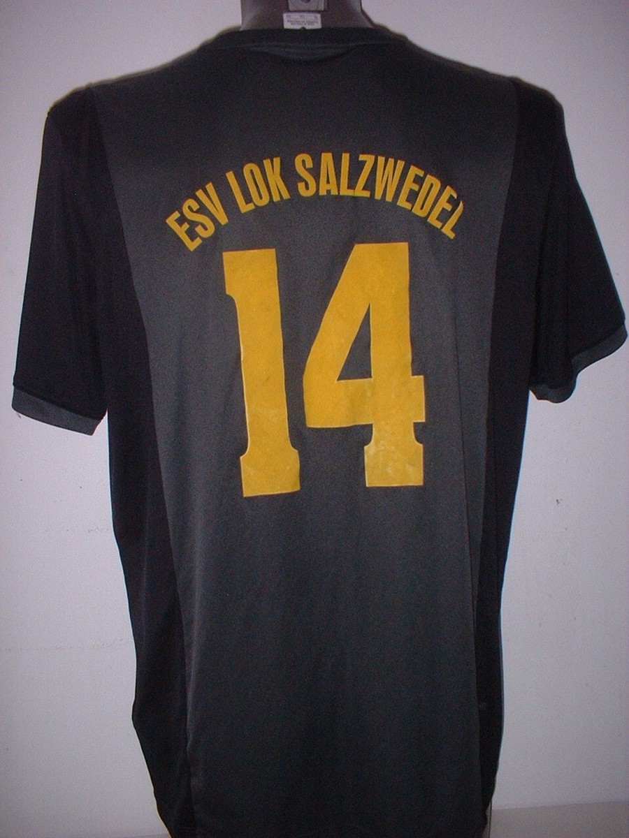 Maillot De Foot ESV Lokomotive Salzwedel - Saller - Homme Taille M - Occasion Très Bon état