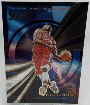 Zion Williamson 2022-23 Panini Select Thunder Lane #10 | eBay