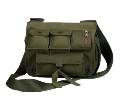 Rothco 2396 Canvas Venturer Survivor Shoulder Bag - Olive Drab (O.D.)