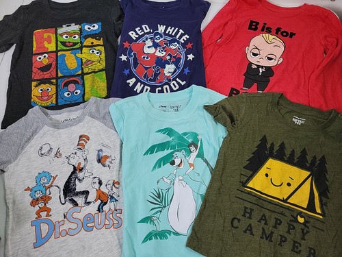 Jumping Beans Shirt Lot of 6 Size 3T 
