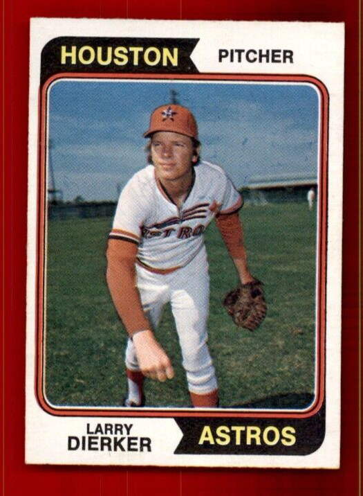 1974 O-Pee-Chee #660 Larry Dierker nmmt