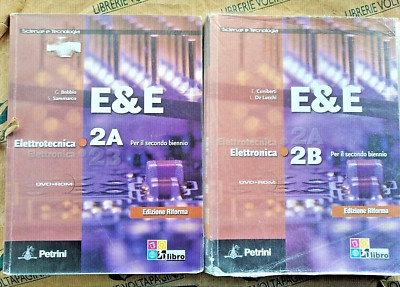 E & E VOL. 2A + 2B (IN 2 TOMI senza DVD) - BOBBIO SAMMARCO CUNIBERTI - PETRINI