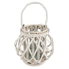 Luce a vento in legno galleggiante Lamada grigio/bianco 20 cm