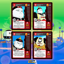 Dragon Ball Z TCG Panini Booster Pack Foil Android 19 Level 1-4 MP Set Evolution