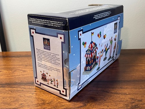Lemax 2006 Carnival Ticket Booth Clown Fair Circus Village Collection Set of 5 - Picture 18 of 24