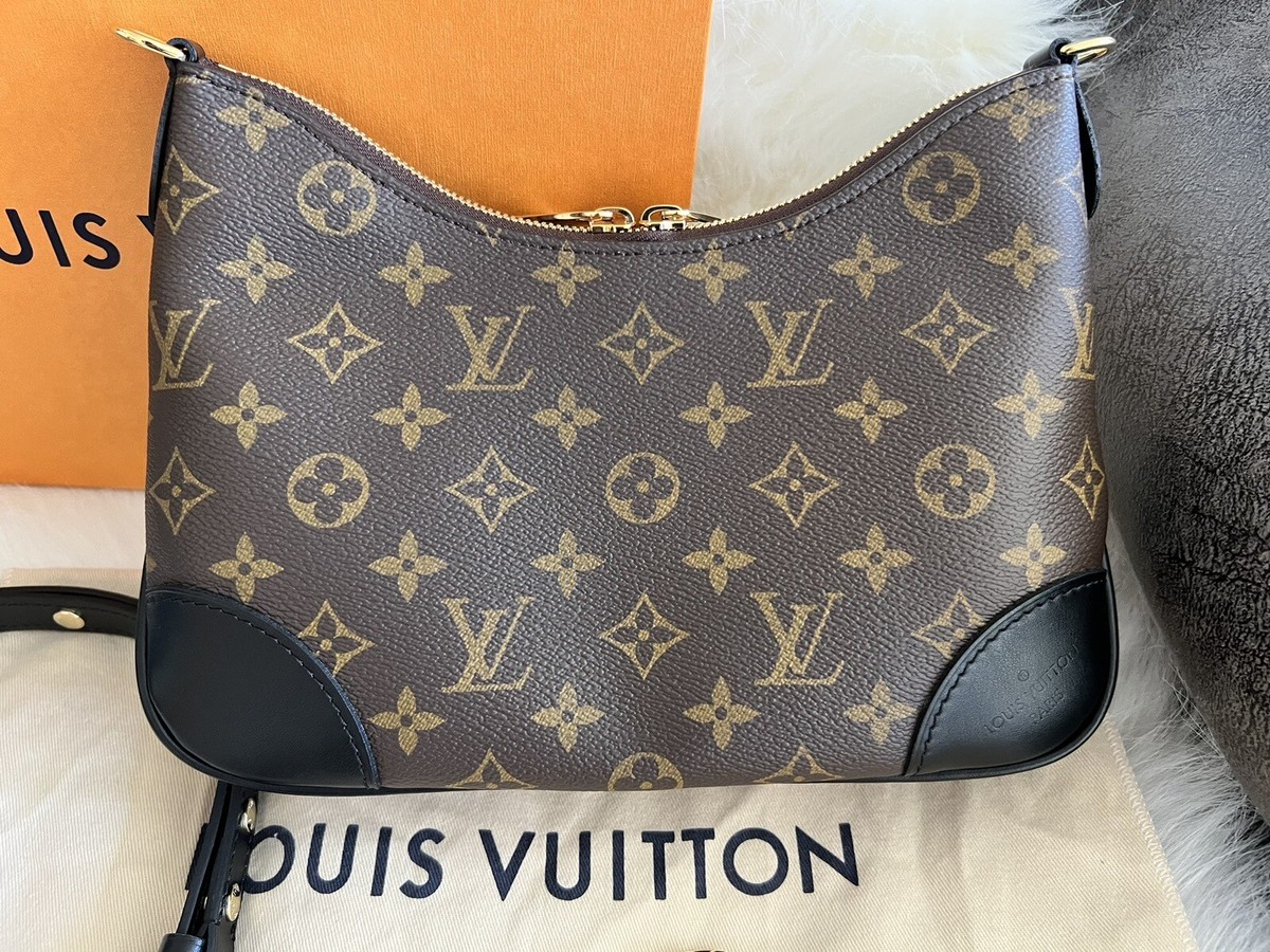 😍Louis Vuitton Boulogne Canvas Monogram Black M45831 😍 | eBay
