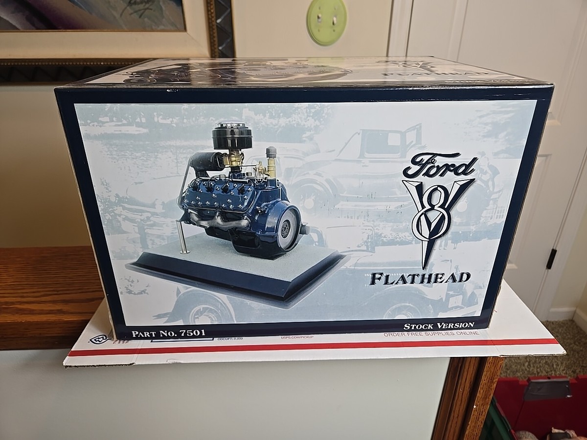 GMP 1/6 Ford V8 Flathead stock version 7501 NEW Flathead Engine 