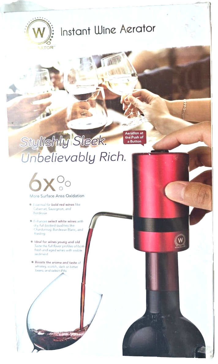 WAERATOR W2 Wine Aerator Electric Wine Decanter Wine Pourer Dispenser Wine Tools