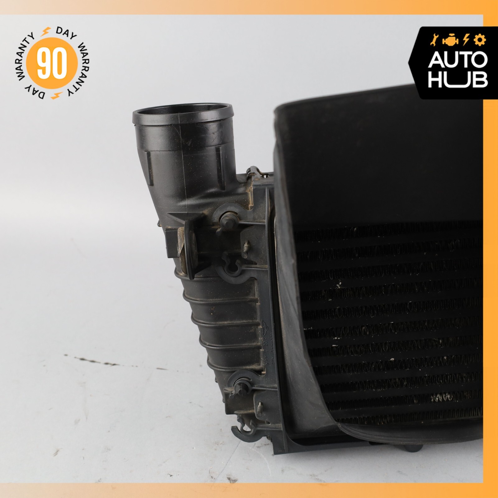 Bentley Continental GT GTC Left SideTurbo Intercooler Radiator w/ Air Duct OEM