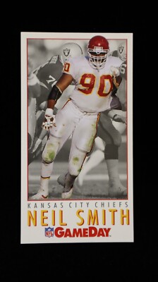 1992   Neil Smith    Kansas City Chiefs     GameDay Card    #463