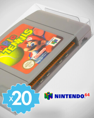 20 étuis De Protection Crystal Box Pour Boîtes De Jeu Sega Saturn Version Japonaise - Neufs