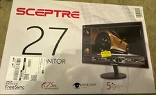 Sceptre E275W-1920 27-inch Wide Screen LED Monitor (with built-in speakers)