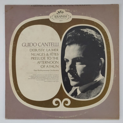 Guido Cantelli Debussy: La Mer Nu Ages & Fetes vinyl record 60077 Tested Works
