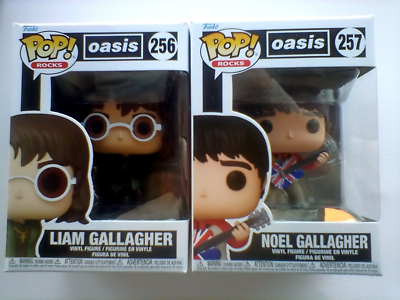 Oasis Funko Pop! Rocks Set - Liam and Noel Gallagher #256 & 257