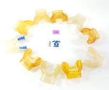 10x MouthPiece Lot Scuba Diving Snorkel 2nd Stage Regulator USED Mouth Piece