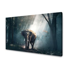 CANVAS Leinwandbilder XXL Wandbilder Kunstdruck Tiere - Elefant Majestätische 