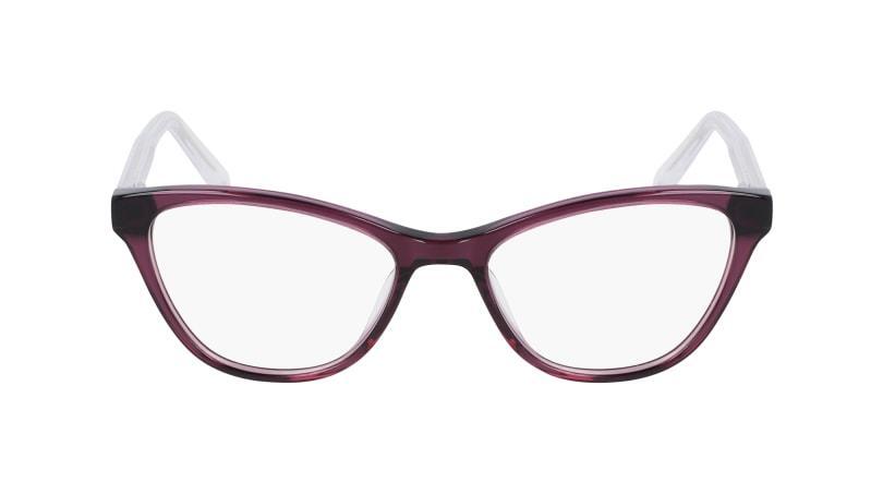 New NINE WEST NW-5217 505 Crystal Plum Eyeglasses 49/16/135  display picture 2