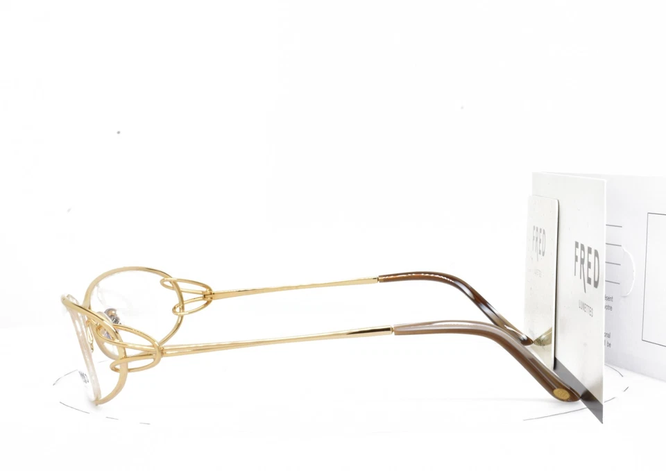 Gafas FRED Lunettes marco DORADO 53-14-130 ABSOLUTO O N1 006 Foto 3 de 4