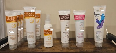 Various AVON Foot Works Products
